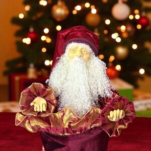 Vintage Mark Roberts Santa Stocking 38” Over 3’ Limited Edition Collectible